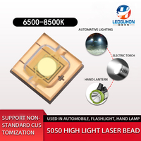 Ceramic 5050 White Laser gun led lamp bead Strong flashlight Car lamp 5050 white laser lamp bead