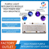 UV high power and high brightness 3D printing, printing, shadowless adhesive curing UVA LED integrated light source