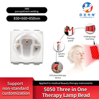 Customized 5050 SMD medical beauty therapy three in one 660nm 850nm red infrared LED beads