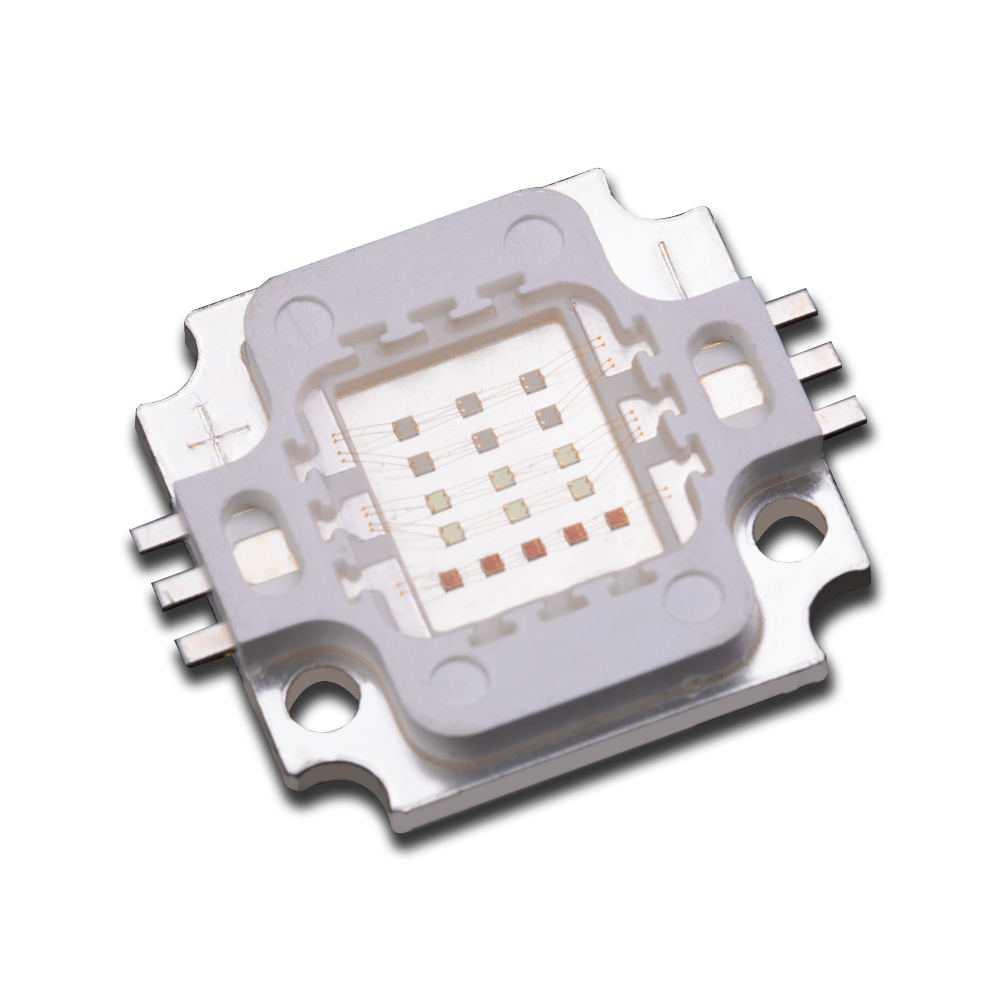 Customized 17W high-power RGB stage light, aquarium light three in one high brightness full-color integrated light source