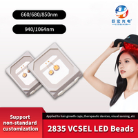 2835 multi band VCSEL hair cap, therapeutic device patch medical beauty LED beads