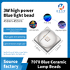 Ceramic 7070 single core red green blue LED bead high brightness stage light landscape light dedicated RGB light source