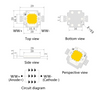 10W Warm White Light Integrated Module Led R1C