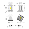 Chip LED Bridgelux White LED 1W 3W LED 3535