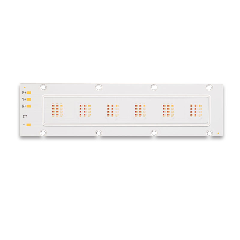 66W high-power red, yellow, and blue three in one spectrometer, integrated module light source for therapy, phototherapy, and beauty