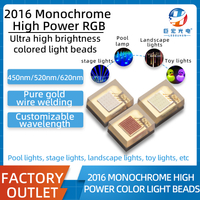 Ceramic 2016 Monochrome RGB 9W High Power Ultra High Brightness Pool Light Stage Light Source Special Color Light Beads