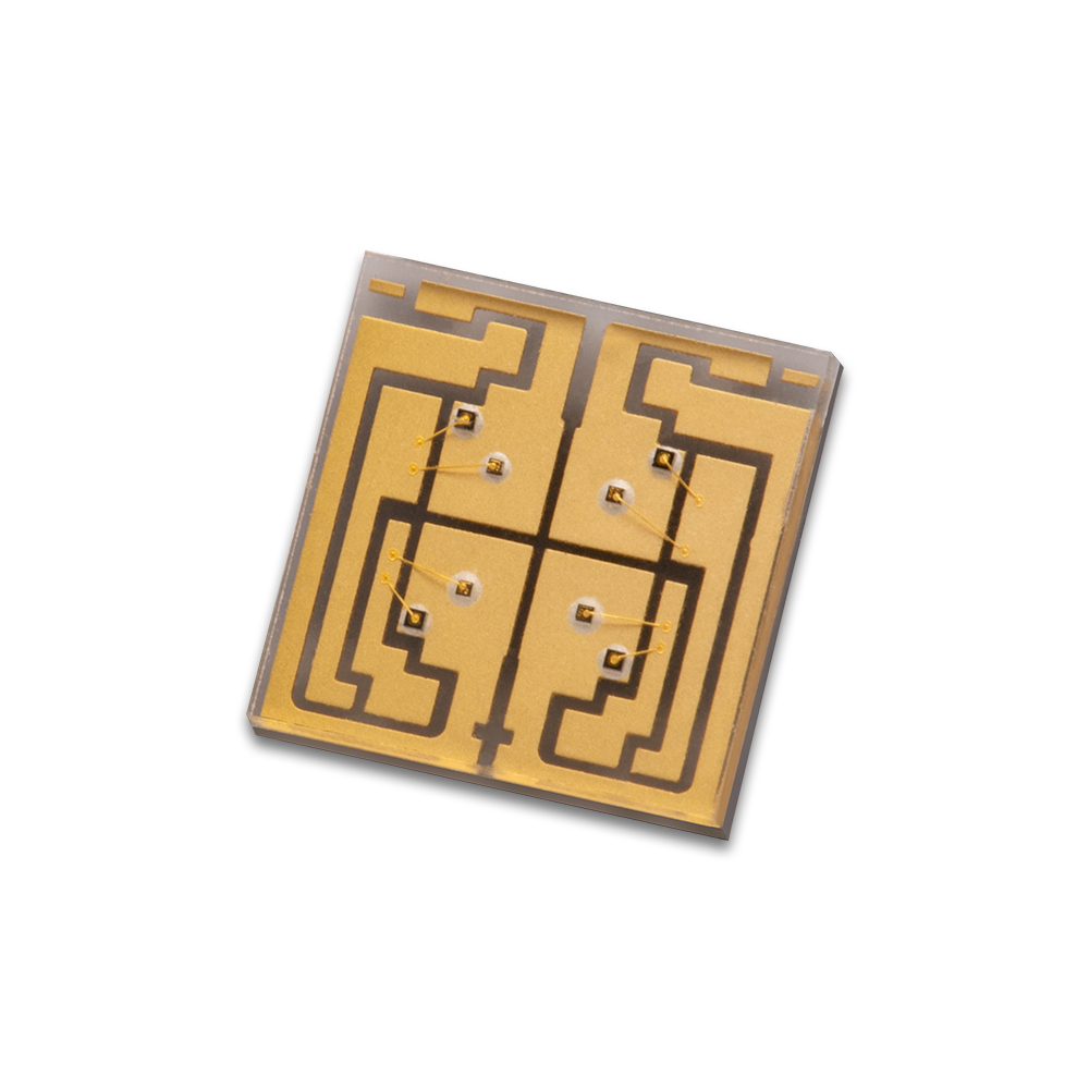 5050 laser VCSEL multi band ceramic gold-plated bracket for medical beauty LED beads