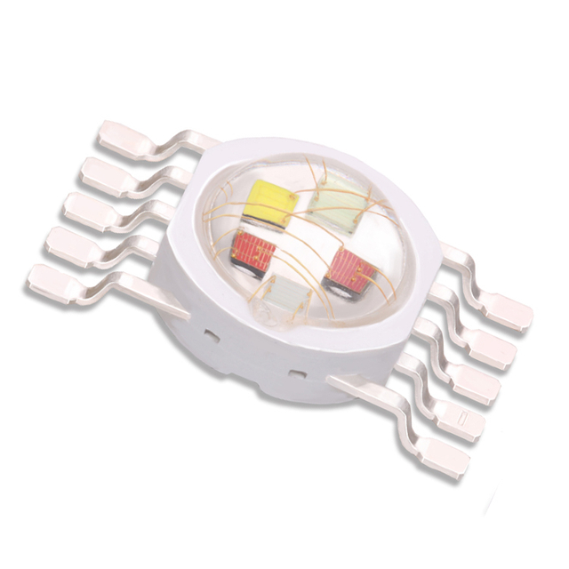 10pins High Power 10W RGBWY 5in1 Led Chip