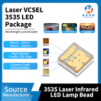 Ceramic 3535 Laser VCSEL High Power Gold Plated Bracket LED Beads