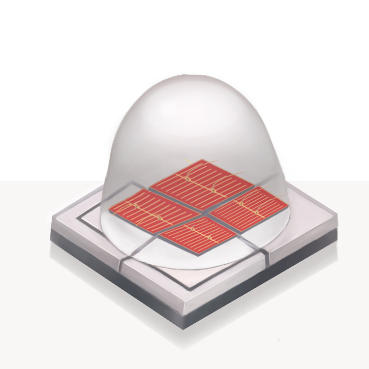 LED Chips 3W 700mA High Quality Power LED Red SMD LED