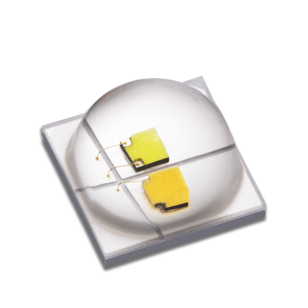 Ceramic 7070 WWW white warm white dual core high-power ultra bright LED light source