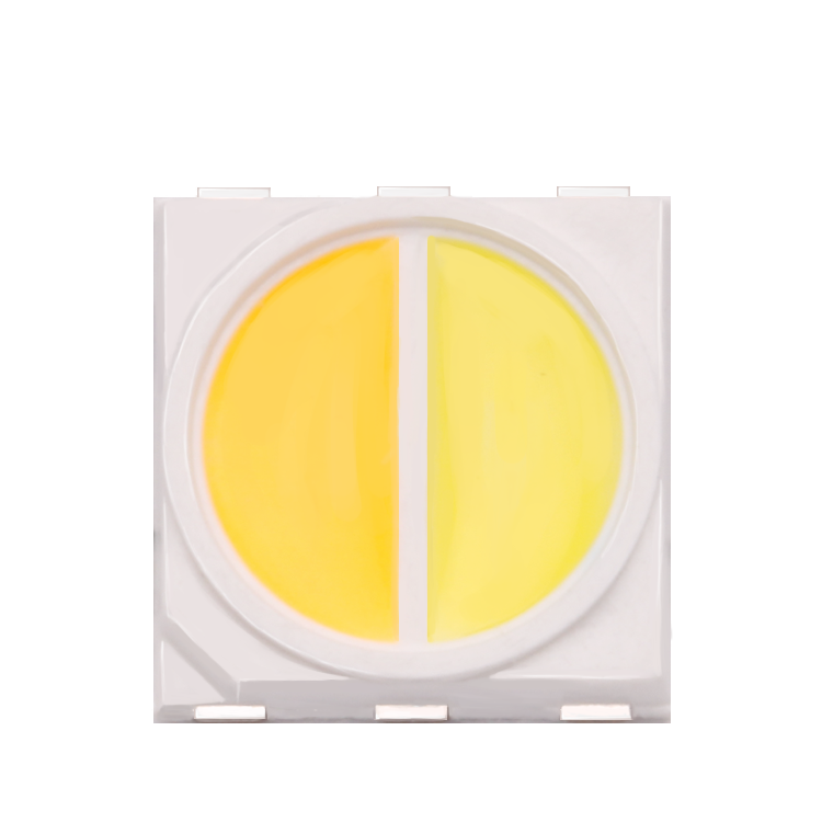 1W 5054 High CRI Dual Color Temperature SMD LED