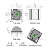 5050 SMD LED Chip Diode LED Lamp Beads 3W Green