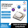 5050 high-power ceramic single crystal UV sterilization, nail art, and banknote detector LED light beads