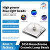 Ceramic 5050 ball head 150 degrees 1W high-power red blue color LED light source