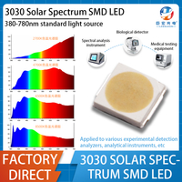 3030 SMD LED bead solar spectrum 380-780nm detection instrument analyzer full spectrum LED light source