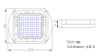  Z1C Z3C Copper Frame 20W 30W 40W 50W 100W UV 365-370NM 390-425NM LED COB