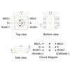Customized 5050 Medical Beauty Physical Therapy 3-in-1 630nm 830nm 1070nm Red Infrared LED Beads