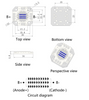 30W BULE J1C COB Module LED