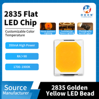2835 golden yellow light > 90 high CRI high-power SMD LED light source